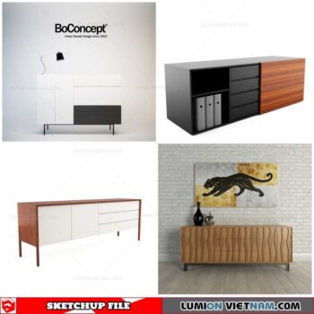 Chest Of Drawers - Sketchup Models