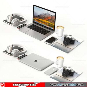 Laptop - Sketchup Models By SUEDU