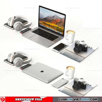 Laptop - Sketchup Models By SUEDU