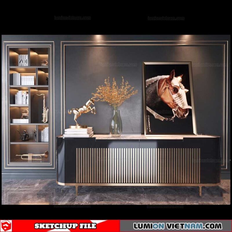 Sideboard - Sketchup Models