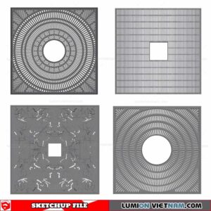 Tree Grate - Sketchup Models