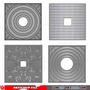 Tree Grate - Sketchup Models