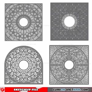 Tree Grate - Sketchup Models
