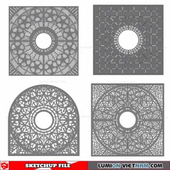 Tree Grate - Sketchup Models