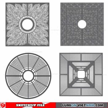 Tree Grate - Sketchup Models