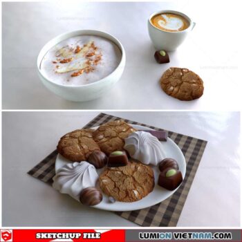 Food - Sketchup Models By Advizual