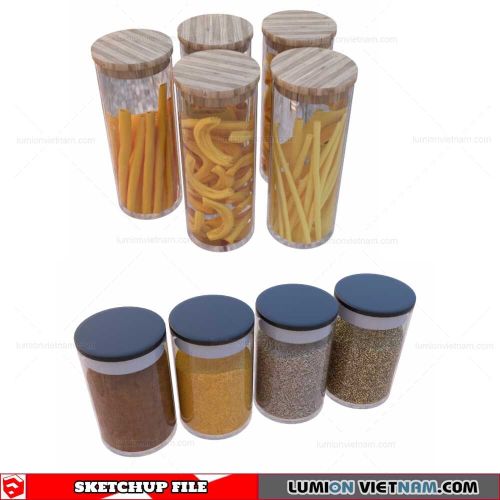 211205-Food-(4)-Sketchup-Models