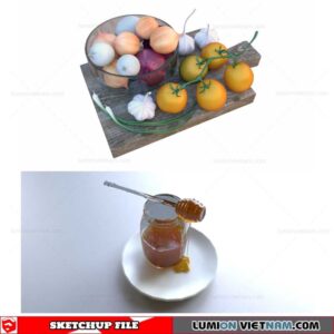 Food - Sketchup Models By Advizual