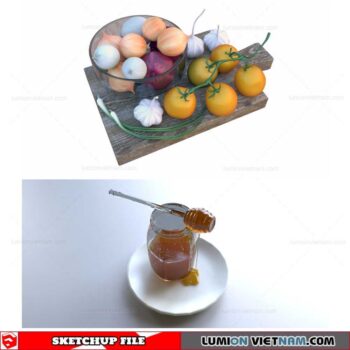 Food - Sketchup Models By Advizual