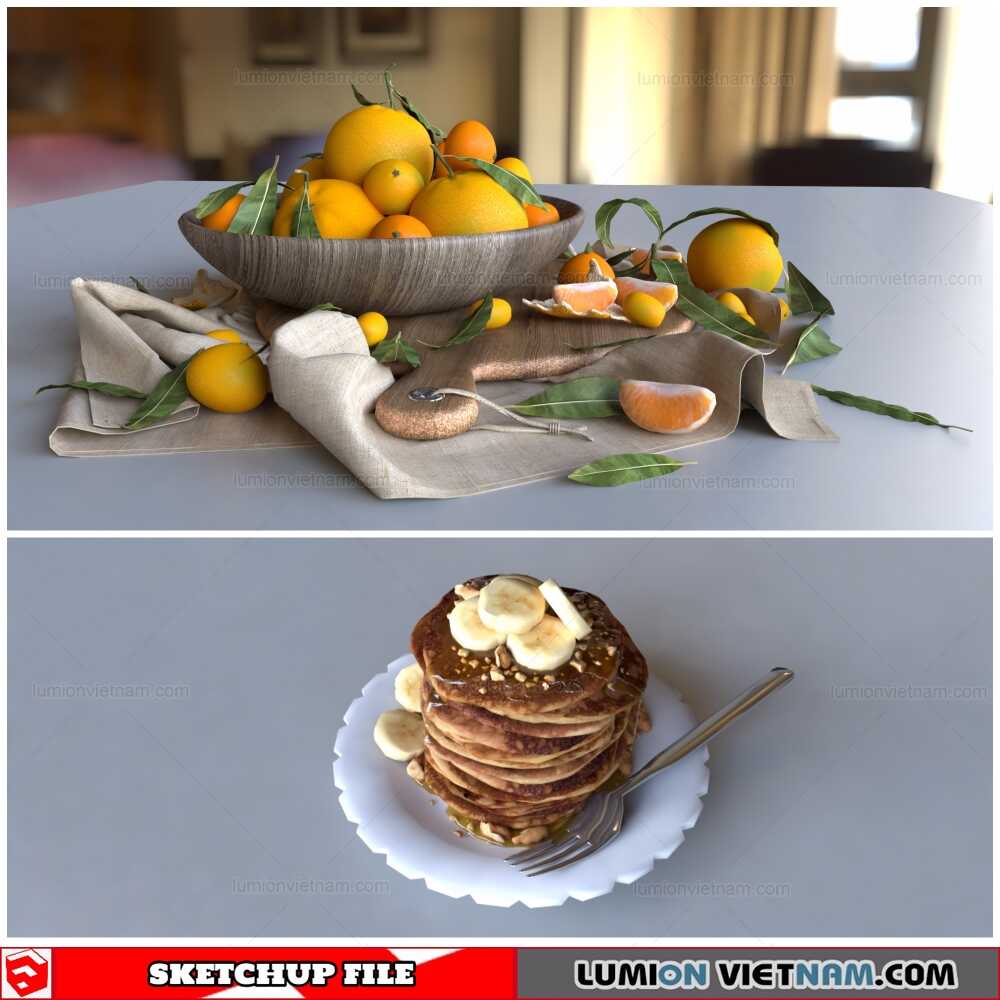 211205-Food-(8)-Sketchup-Models