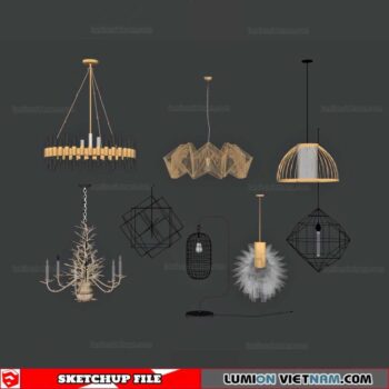 Celling Light - Sketchup Models