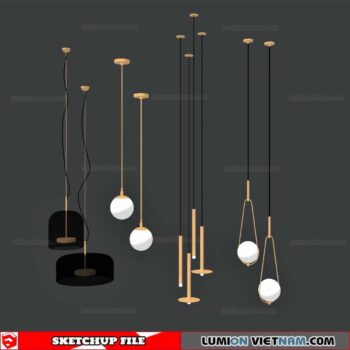 Celling Light - Sketchup Models