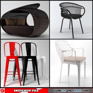 Chair - Sketchup Models