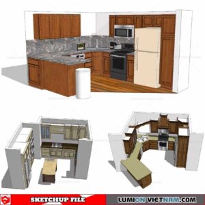 Kitchen Cabinet - Sketchup Models