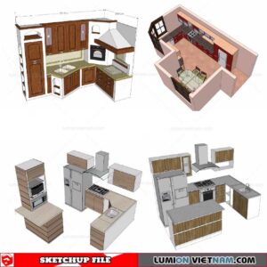 Kitchen Cabinet - Sketchup Models