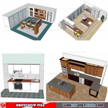 Kitchen Cabinet - Sketchup Models