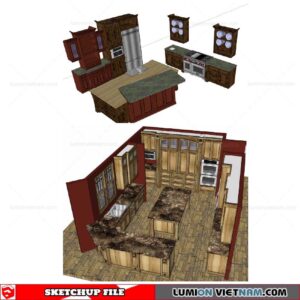 Kitchen Cabinet - Sketchup Models
