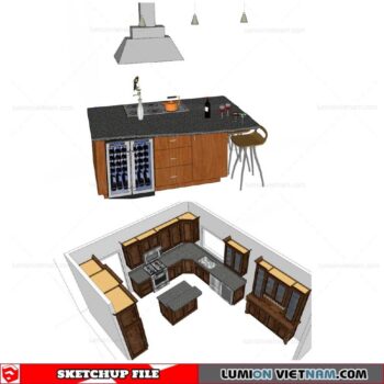 Kitchen Cabinet - Sketchup Models
