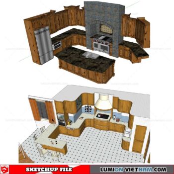 Kitchen Cabinet - Sketchup Models