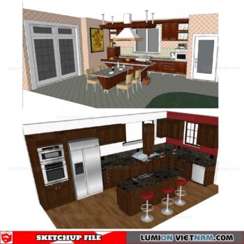 Kitchen Cabinet - Sketchup Models
