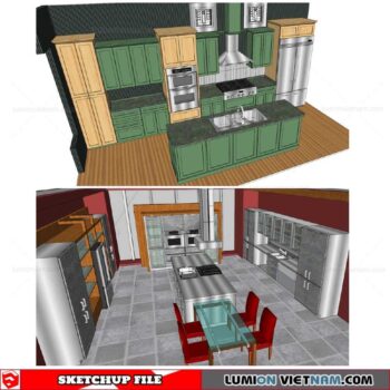 Kitchen Cabinet - Sketchup Models