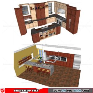 Kitchen Cabinet - Sketchup Models