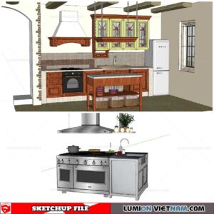 Kitchen Cabinet - Sketchup Models