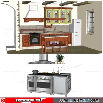 Kitchen Cabinet - Sketchup Models