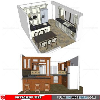 Kitchen Cabinet - Sketchup Models