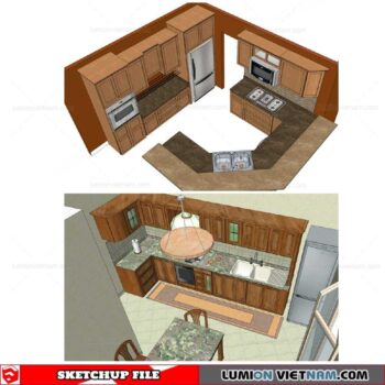 Kitchen Cabinet - Sketchup Models