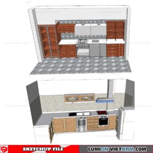Kitchen Cabinet - Sketchup Models