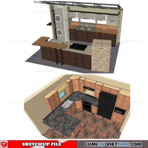 Kitchen Cabinet - Sketchup Models