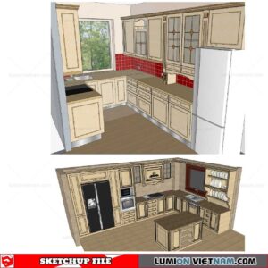 Kitchen Cabinet - Sketchup Models