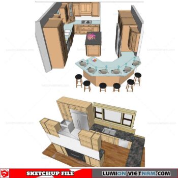 Kitchen Cabinet - Sketchup Models