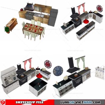 Kitchen Cabinet - Sketchup Models