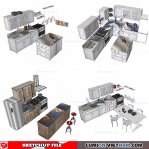 Kitchen Cabinet - Sketchup Models