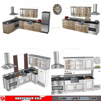 Kitchen Cabinet - Sketchup Models