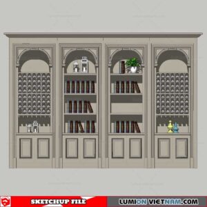 Liquor Cabinet - Sketchup Models
