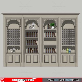 Liquor Cabinet - Sketchup Models