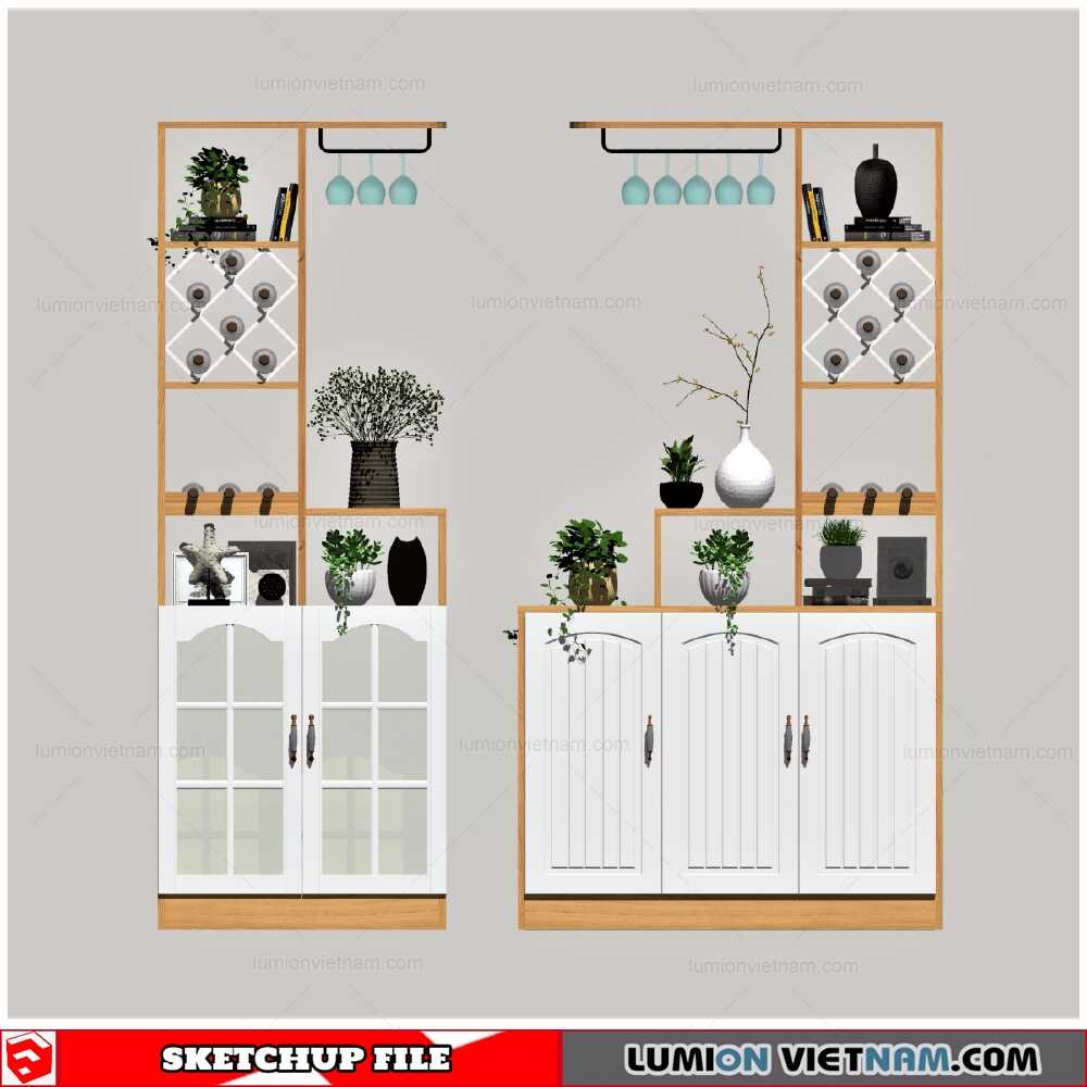 211216-Liquor-Cabinet-(28)-Sketchup-Models