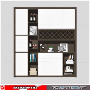 Liquor Cabinet - Sketchup Models