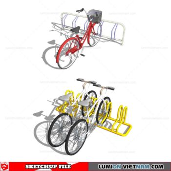 Bike Rack - Sketchup Models
