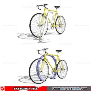 Bike Rack - Sketchup Models