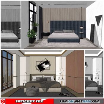 Combo Bed - Sketchup Models
