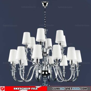 Classic Celling Light - Sketchup Models By Đạt Houzz