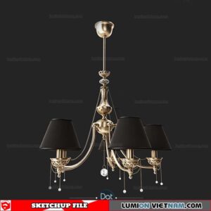 Classic Celling Light - Sketchup Models By Đạt Houzz