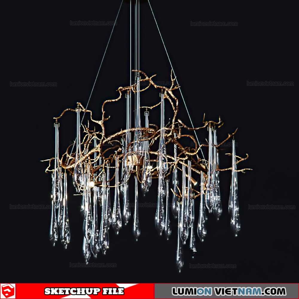 211220-Classic-Celling-Light-(6)-Sketchup-Models