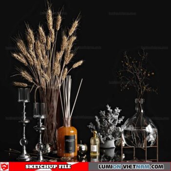 Decor Set - Sketchup Models