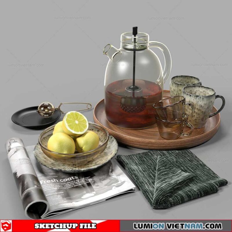 Decor Set - Sketchup Models