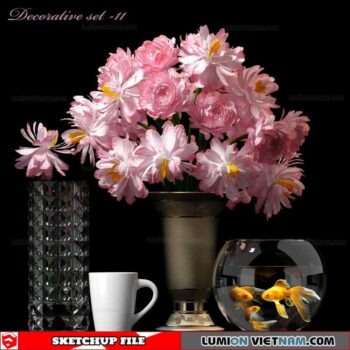 Decor Set - Sketchup Models